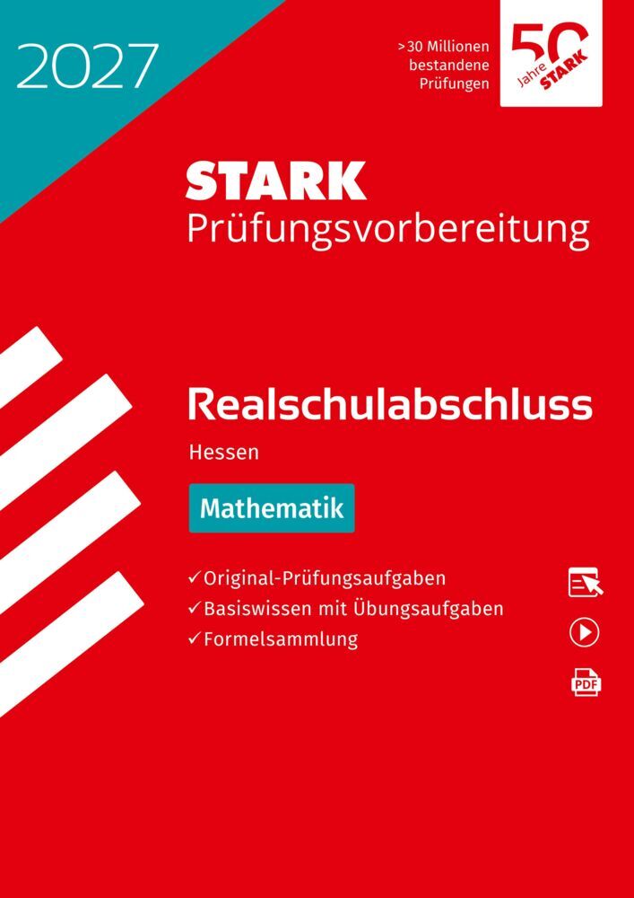 STARK Mathematik - Realschulabschluss 2027 Hessen - Prüfungsvorbereitung, m. 1 Buch, m. 1 Beilage