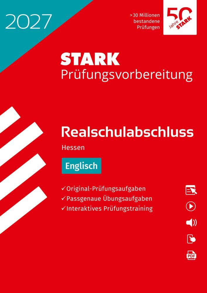 STARK Englisch - Realschulabschluss 2027 Hessen - Prüfungsvorbereitung, m. 1 Buch, m. 1 Beilage
