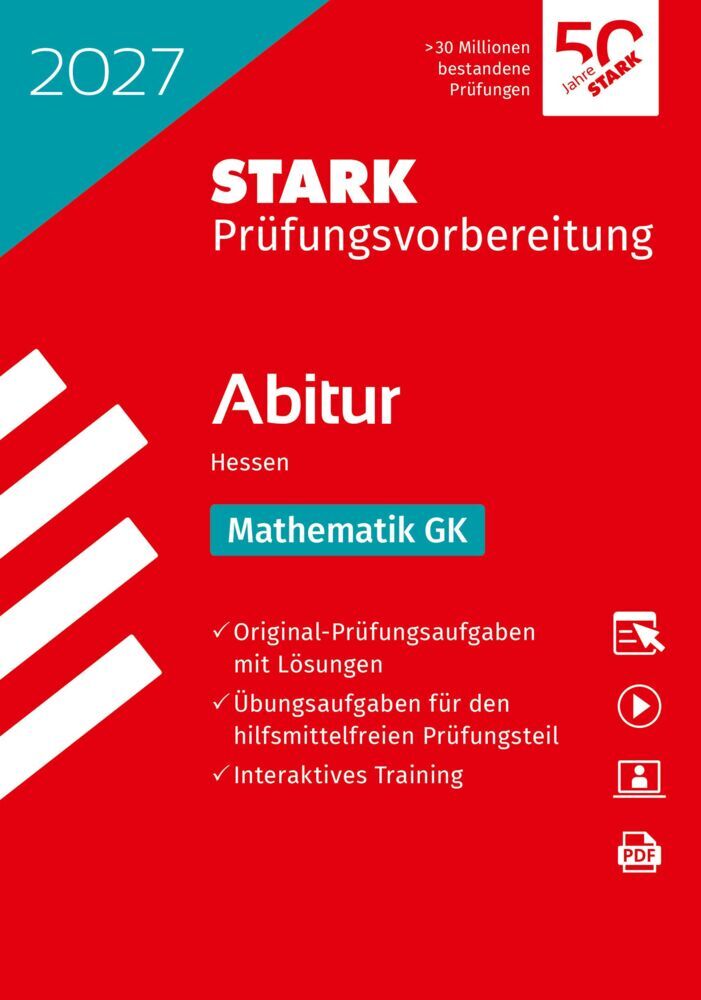 STARK Mathematik GK - Abitur 2027 Hessen - Prüfungsvorbereitung, m. 1 Buch, m. 1 Beilage