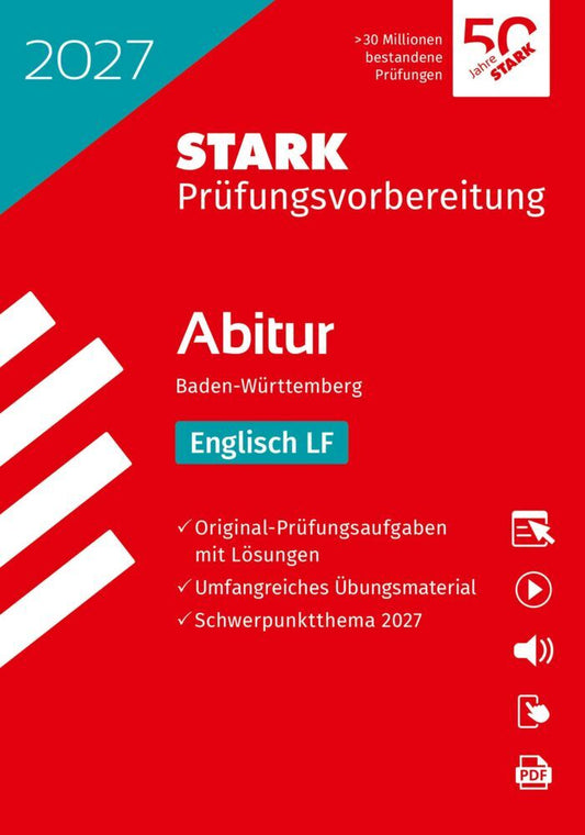 STARK Englisch LF - Abitur 2027 BW - Prüfungsvorbereitung, m. 1 Buch, m. 1 Beilage