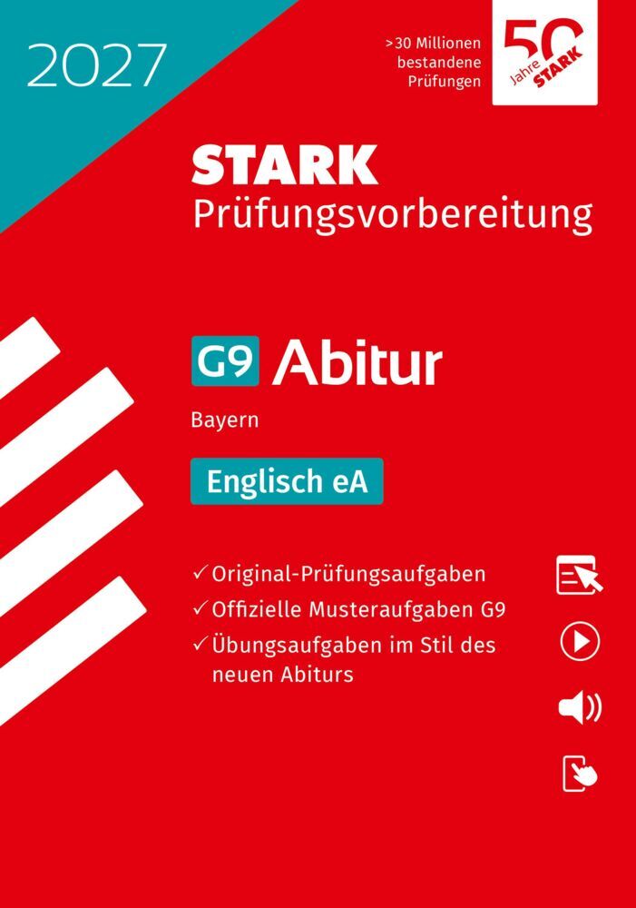 STARK Englisch eA - Abitur 2027 Bayern - Prüfungsvorbereitung, m. 1 Buch, m. 1 Beilage