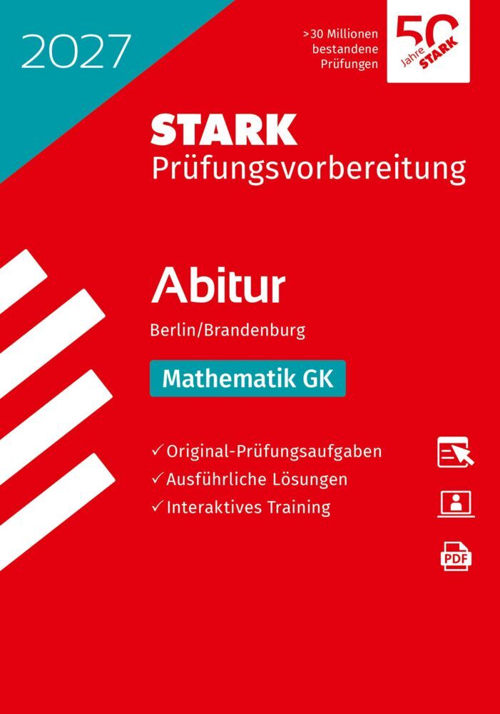 STARK Mathematik GK - Abitur 2027 Berlin/Brandenburg - Prüfungsvorbereitung, m. 1 Buch, m. 1 Beilage