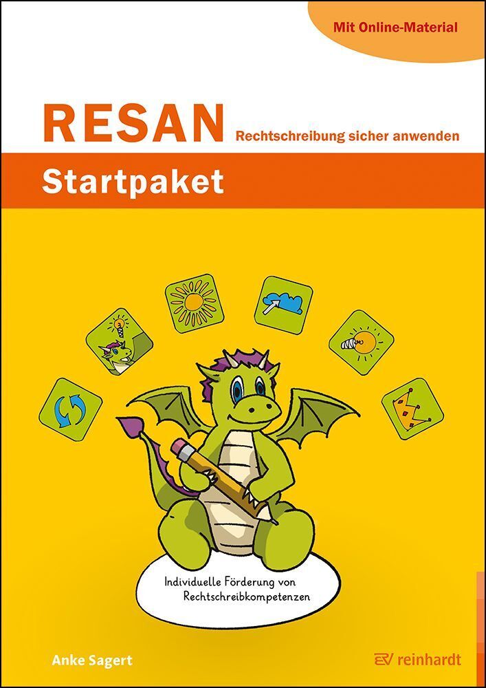 RESAN - Rechtschreibung sicher anwenden. Startpaket mit Manual, 9 Förderheften und Zusatzmaterial zum Download (Anke Sagert)