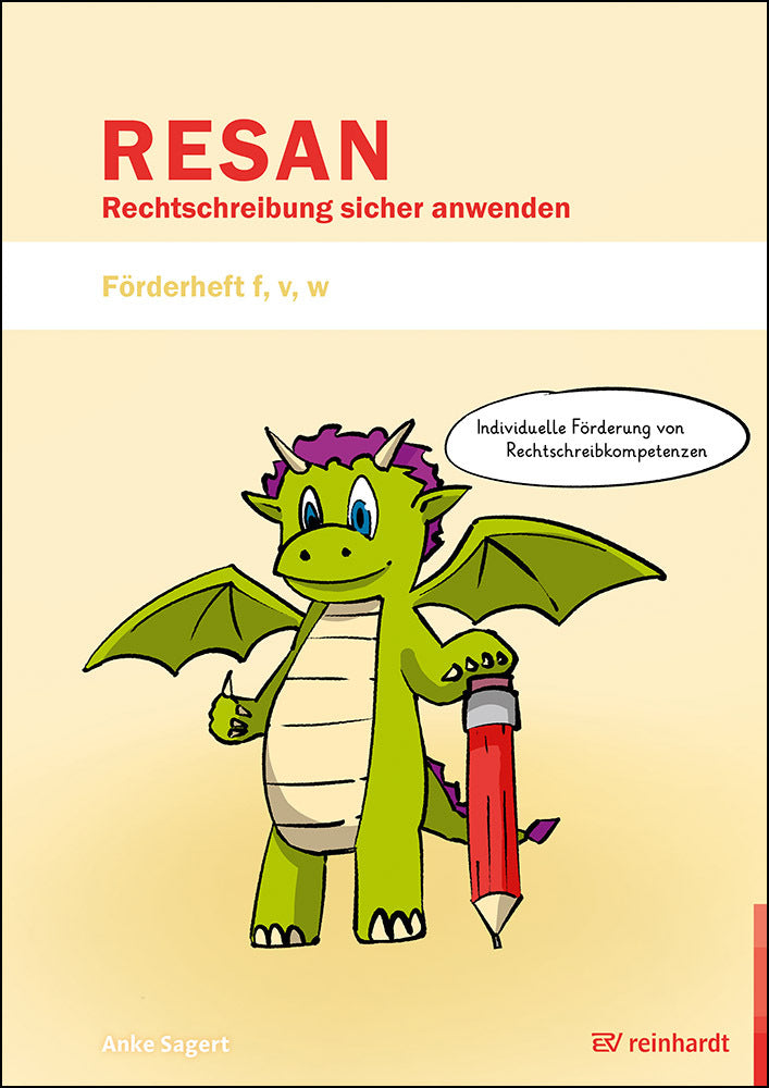 RESAN - Förderheft f, v, w (Anke Sagert)