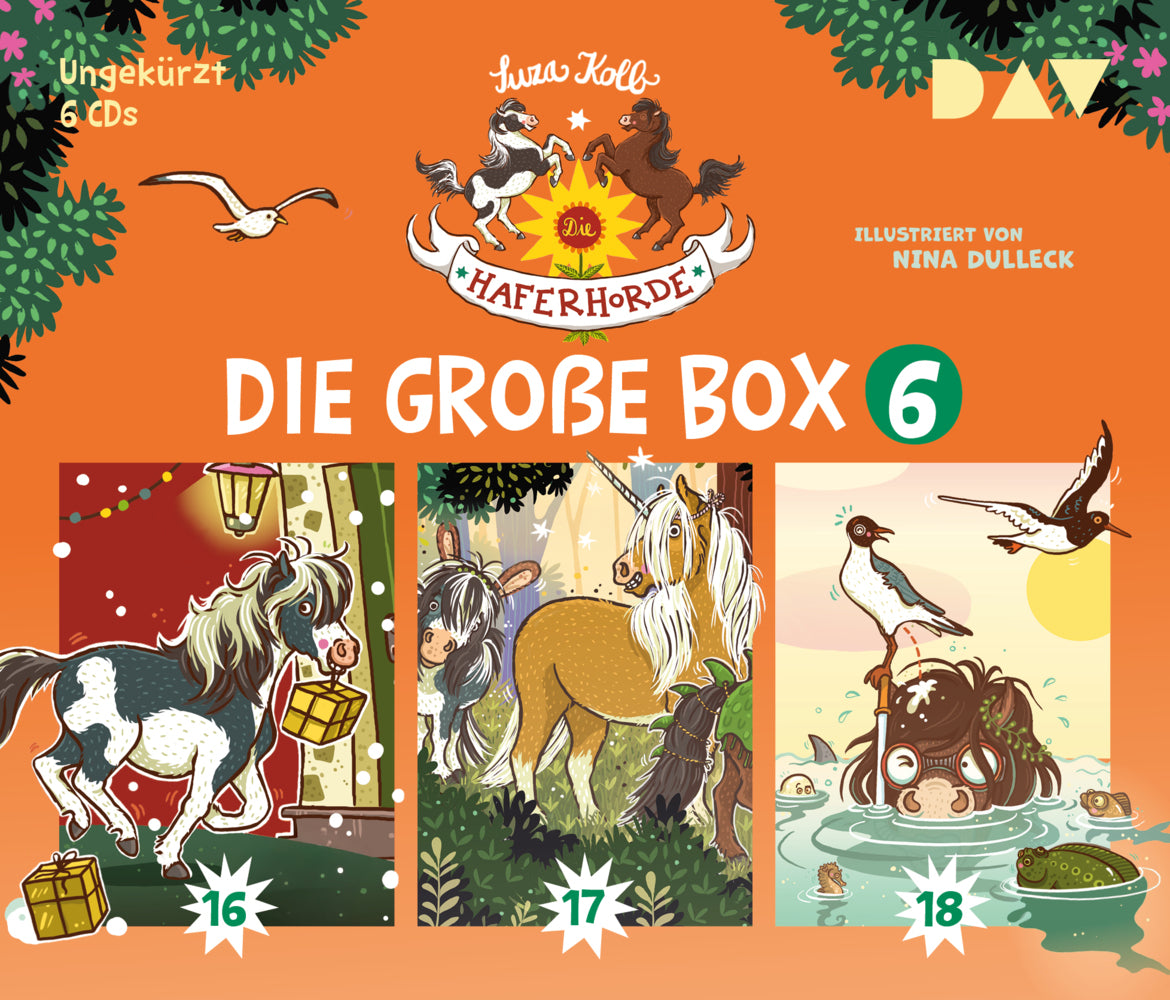 Die Haferhorde - Die große Box 6 (Teil 16-18), 6 Audio-CD (Suza Kolb)