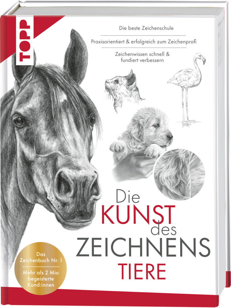 Die Kunst des Zeichnens Tiere (Frechverlag)