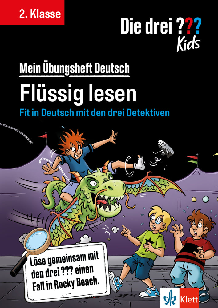 Die drei ??? Kids: Mein Übungsheft Deutsch 2. Klasse - Flüssig lesen