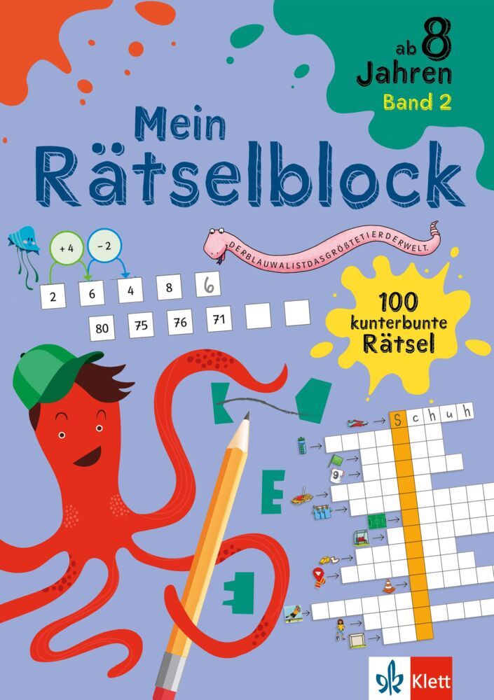 Klett Mein Rätselblock ab 8 Jahren Band 2