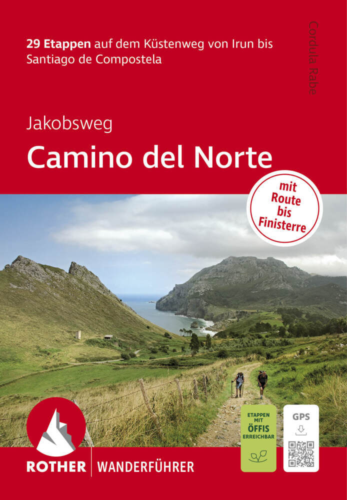 ROTHER Wanderführer Jakobsweg - Camino del Norte (Cordula Rabe)