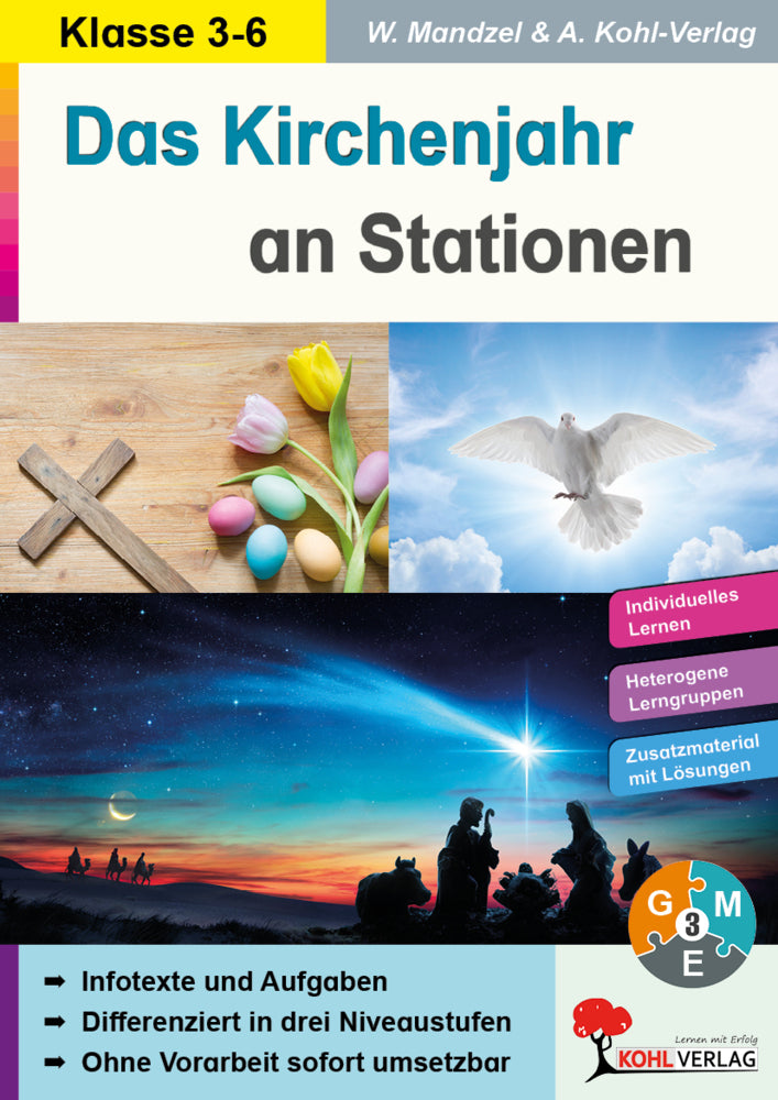 Das Kirchenjahr an Stationen (Waldemar Mandzel)