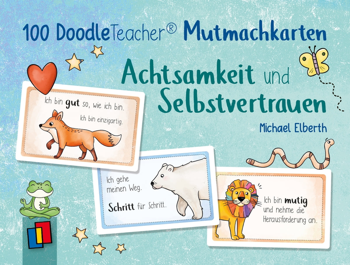 100 Doodleteacher Mutmachkarten - Achtsamkeit und Selbstvertrauen (Doodleteacher)