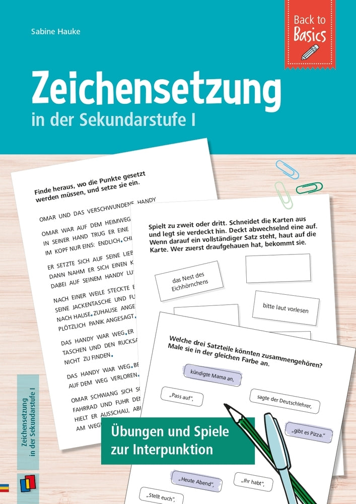 Zeichensetzung in der Sekundarstufe I (Sabine Hauke)