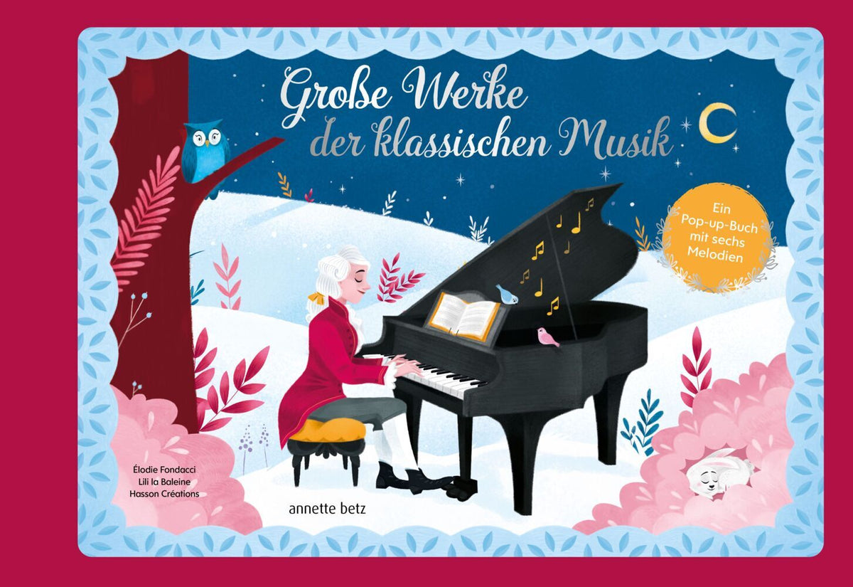 Große Werke der klassischen Musik - Ein Pop-up Soundbuch (Élodie Fondacci)