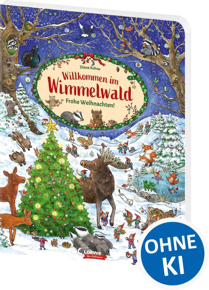 Willkommen im Wimmelwald - Frohe Weihnachten!