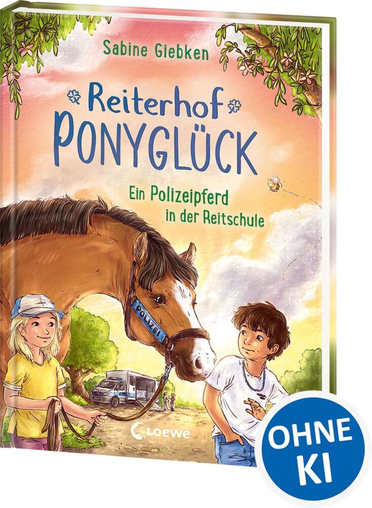 Reiterhof Ponyglück (Band 2) - Ein Polizeipferd in der Reitschule (Sabine Giebken)