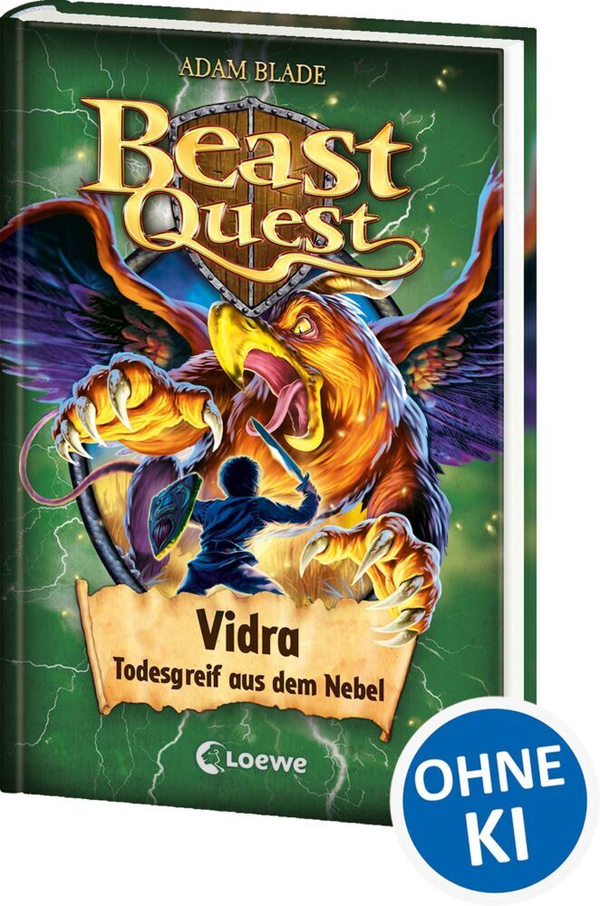 Beast Quest (Band 70) - Vidra, Todesgreif aus dem Nebel (Adam Blade)