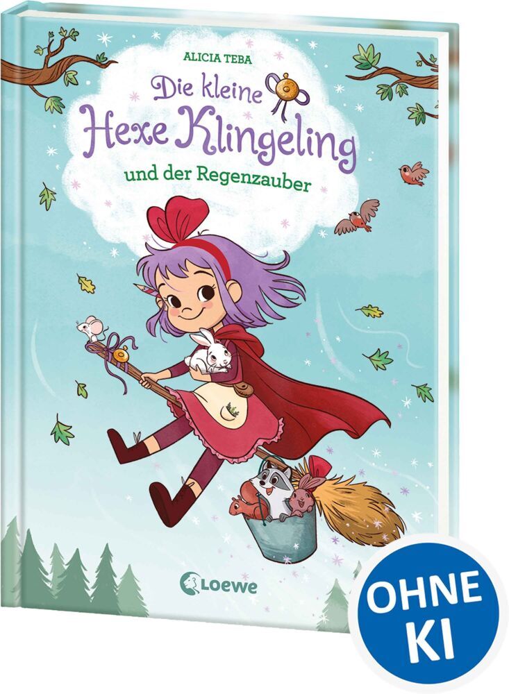 Die kleine Hexe Klingeling und der Regenzauber (Alicia Teba)