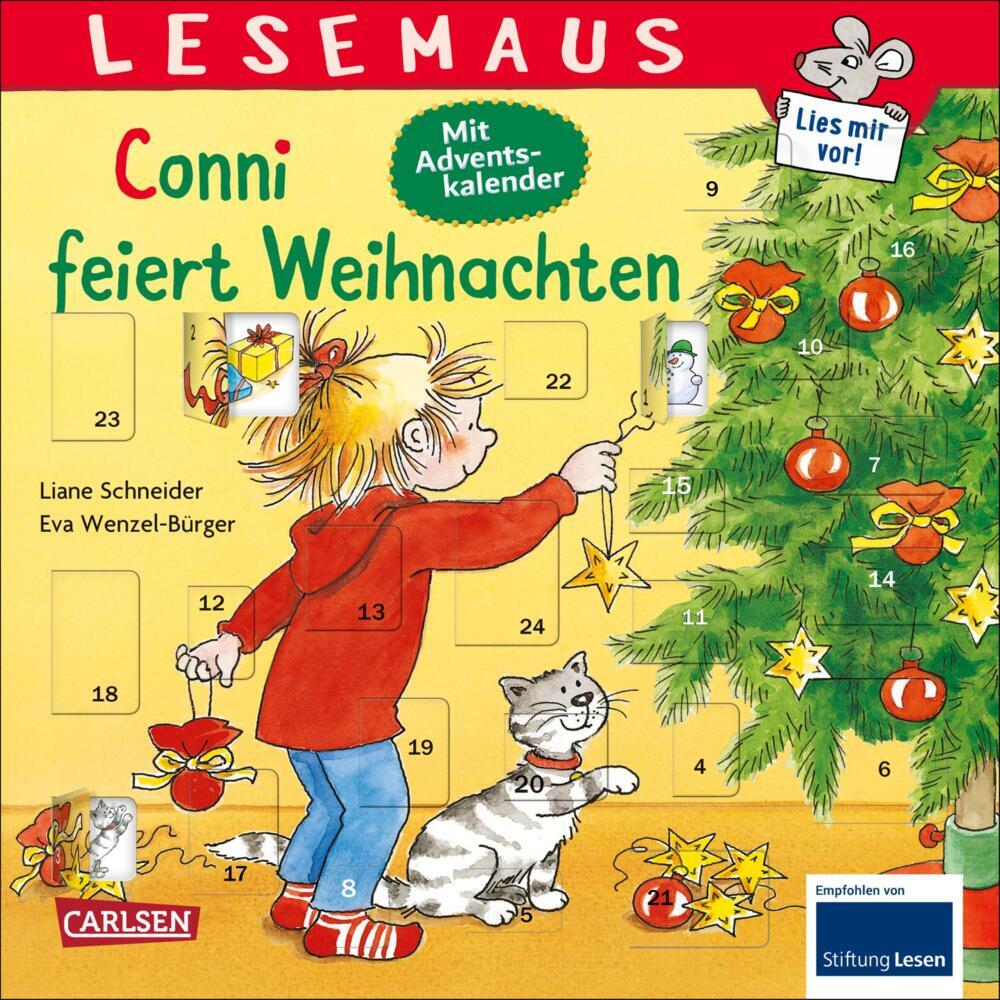 LESEMAUS 58: Conni feiert Weihnachten (Liane Schneider)