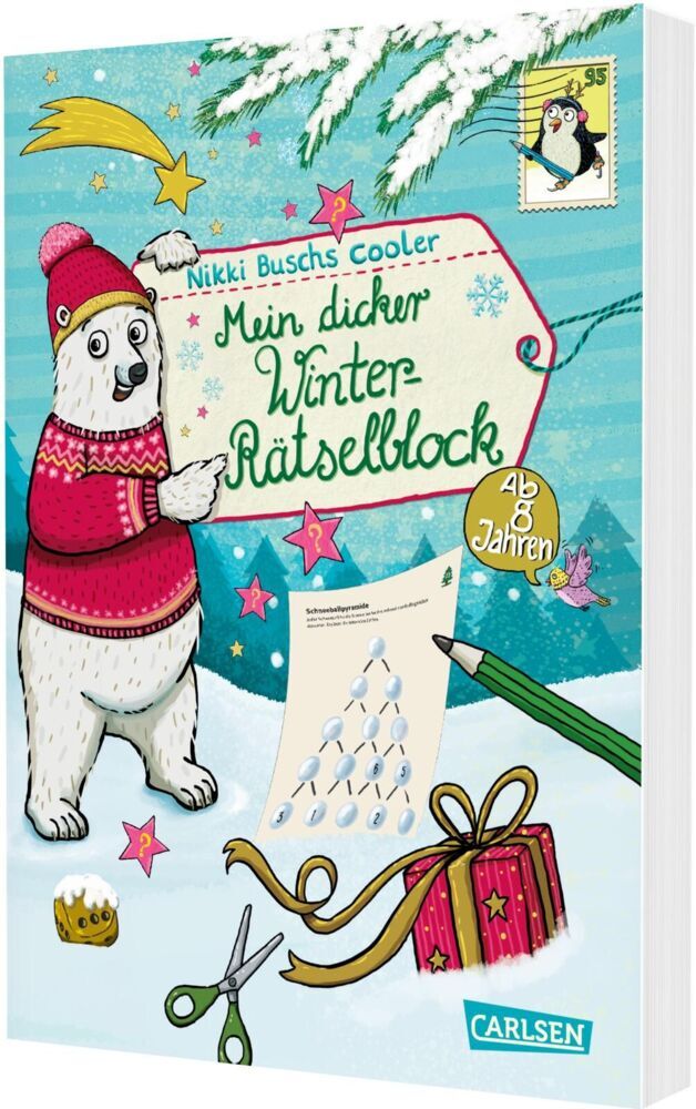 Mein dicker Winter-Rätselblock (Nikki Busch)
