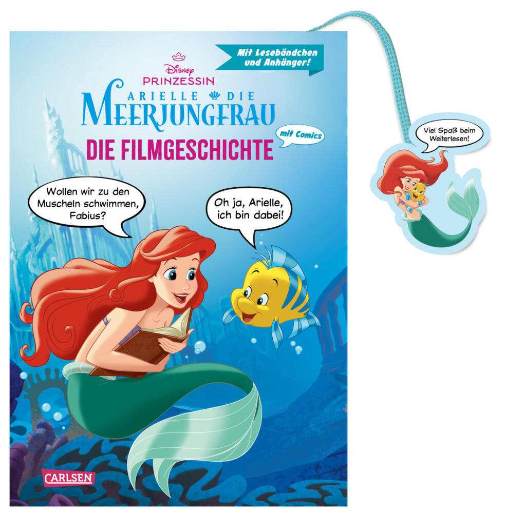 Disney: Die Filmgeschichte mit Comics: Arielle - Mit Lesezeichen (Walt Disney)