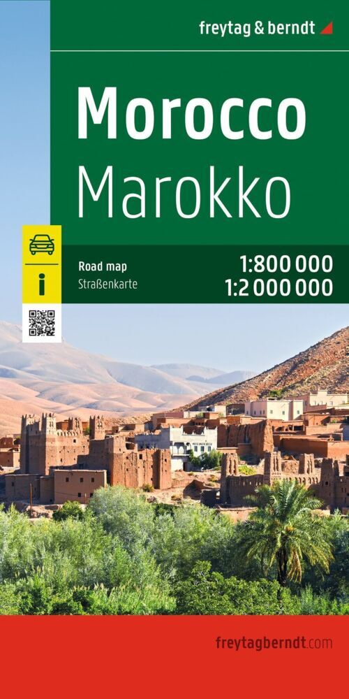 freytag & berndt Straßenkarte Marokko 1:800.000