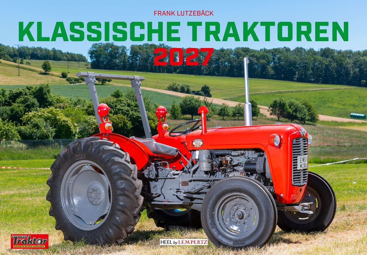 Klassische Traktoren 2027 - Mittelformat-Kalender (Frank Lutzebäck)