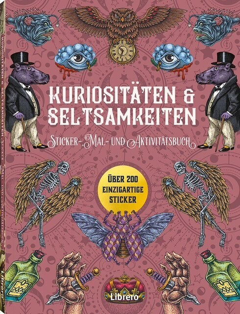 Kuriositäten & Seltsamkeiten - Stickerbuch (Jennifer Kushnier)