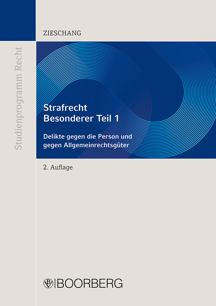 Strafrecht Besonderer Teil 1 (Frank Zieschang)