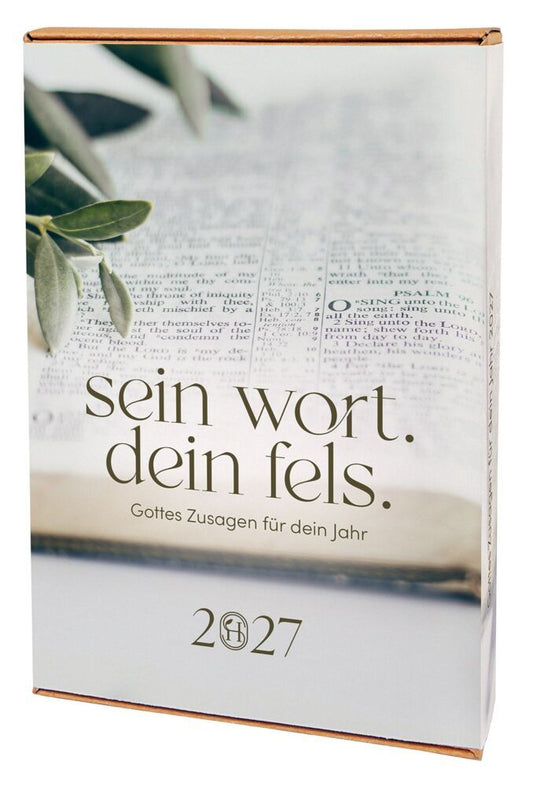 Sein Wort. Dein Fels. 2027