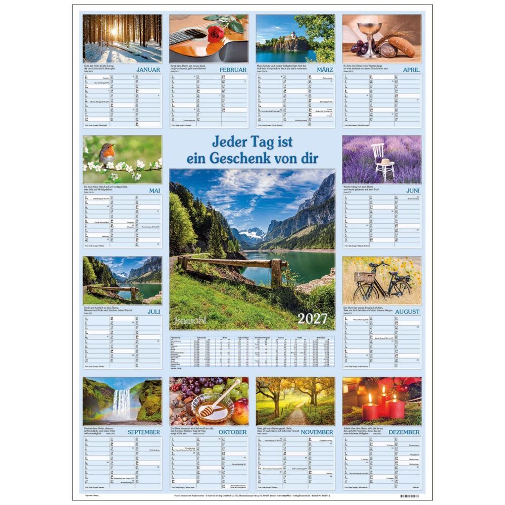 Jeder Tag ist ein Geschenk von dir 2027