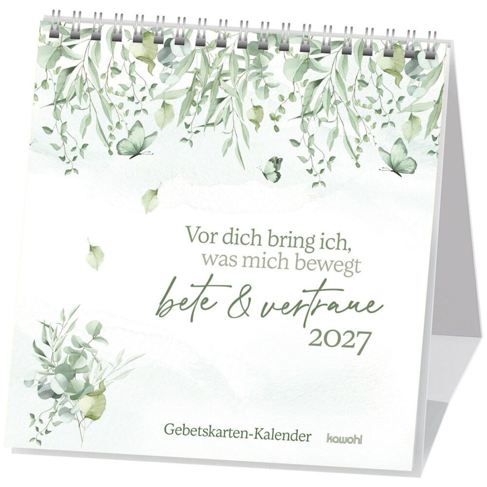 Vor dich bring ich, was mich bewegt 2027