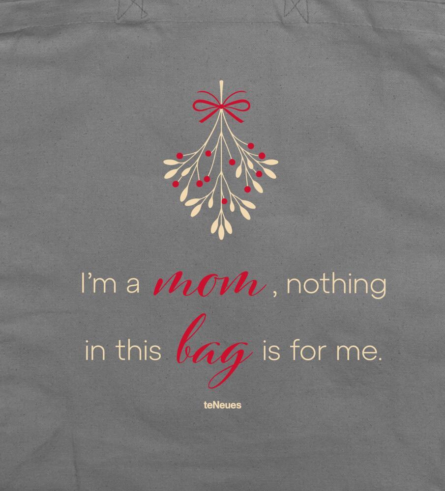 Weihnachten Mom, grau
