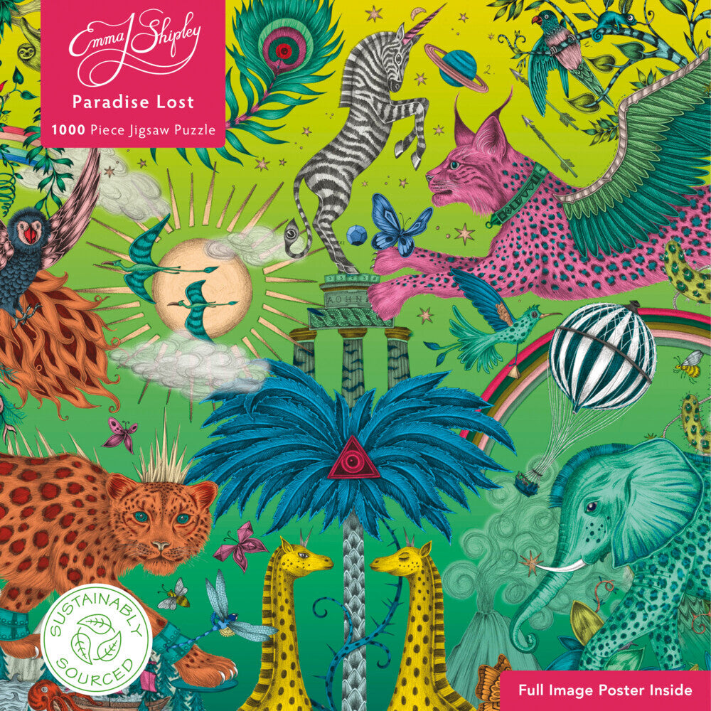 Puzzle - Emma J. Shipley, Das verlorene Paradies (Flame Tree Publishing)