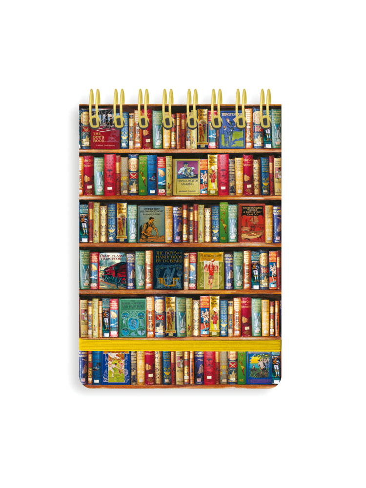 Notizblock mit Spiralbindung: Bodleian Libraries, Buchregal Hobby und Zeitvertreib (Flame Tree Publishing)