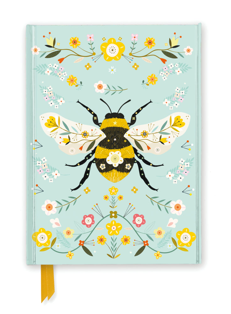 Premium Notizbuch DIN A5: Bee Brown, Wunderschöne Biene (Flame Tree Publishing)
