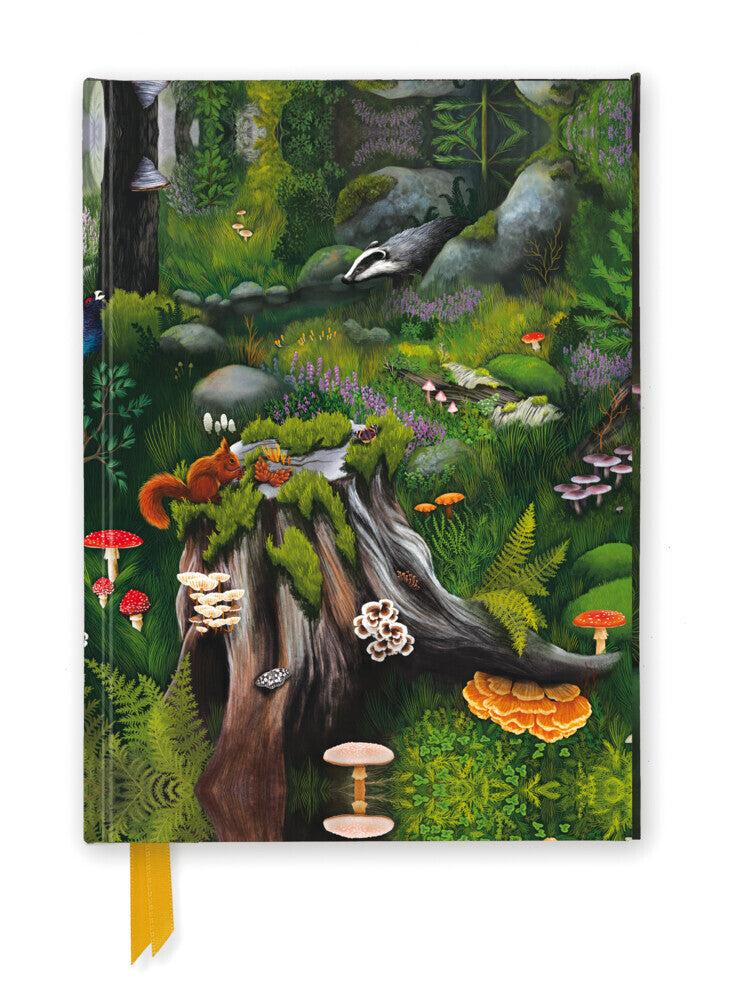 Premium Notizbuch DIN A5: Anna Stead, Tief im Wald (Flame Tree Publishing)