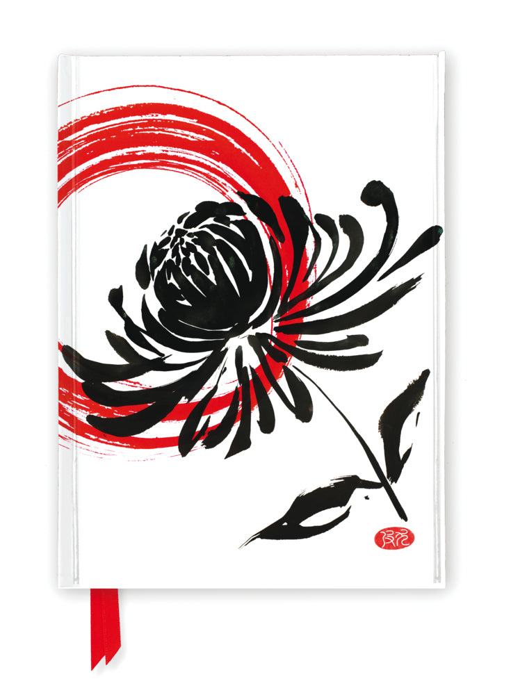 Premium Notizbuch DIN A5: Summi Flower Heads, Chrysantheme (Flame Tree Publishing)