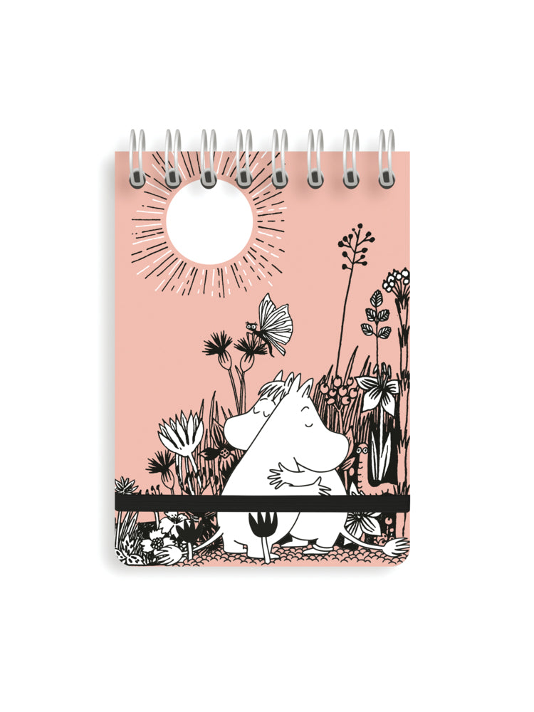 Notizblock mit Spiralbindung: Tove Jansson, Mumin Liebe (Flame Tree Publishing)