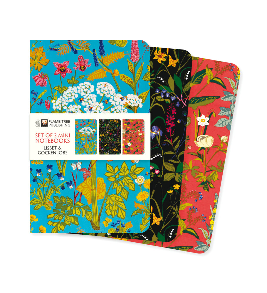 Dreier Set Mini-Notizbücher: Lisbet und Gocken Jobs (Flame Tree Publishing)