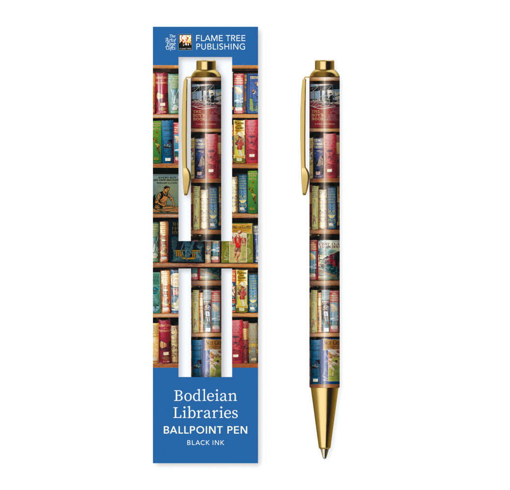 Premium Kugelschreiber: Bodleian Libraries, Bücherregal Hobby und Zeitvertreib (Flametree Publishing)