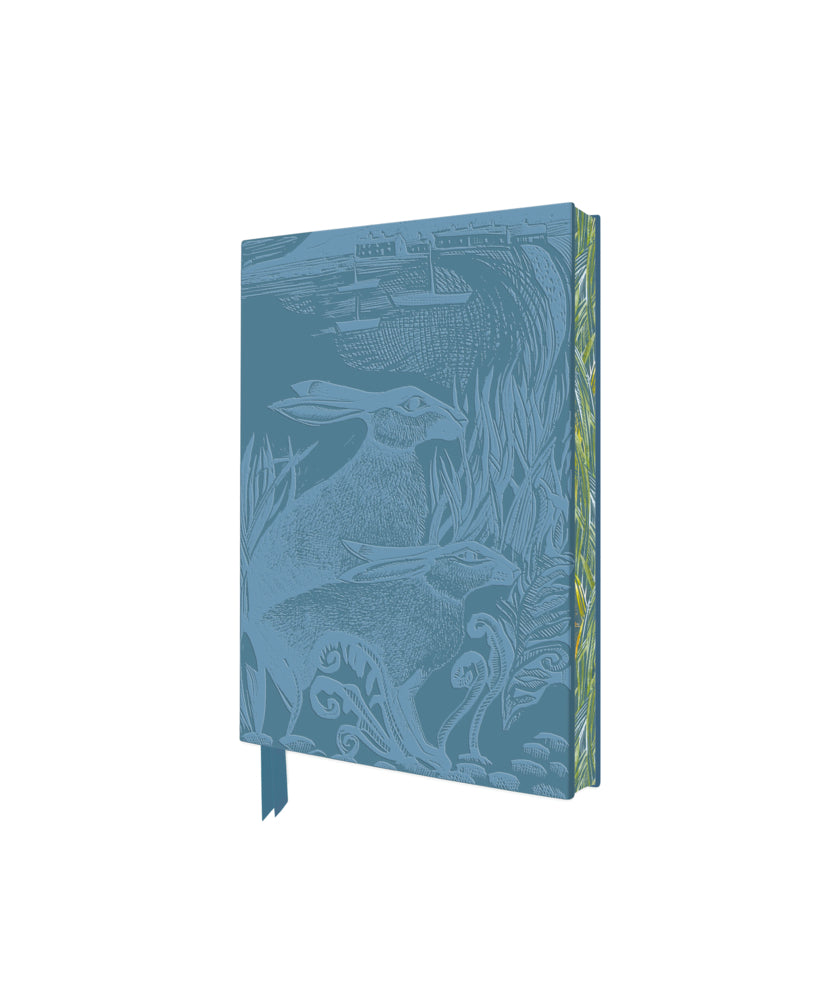 Exquisit Premium Notizbuch DIN A6: Angela Harding, Rathlin Hasen (Flame Tree Publishing)
