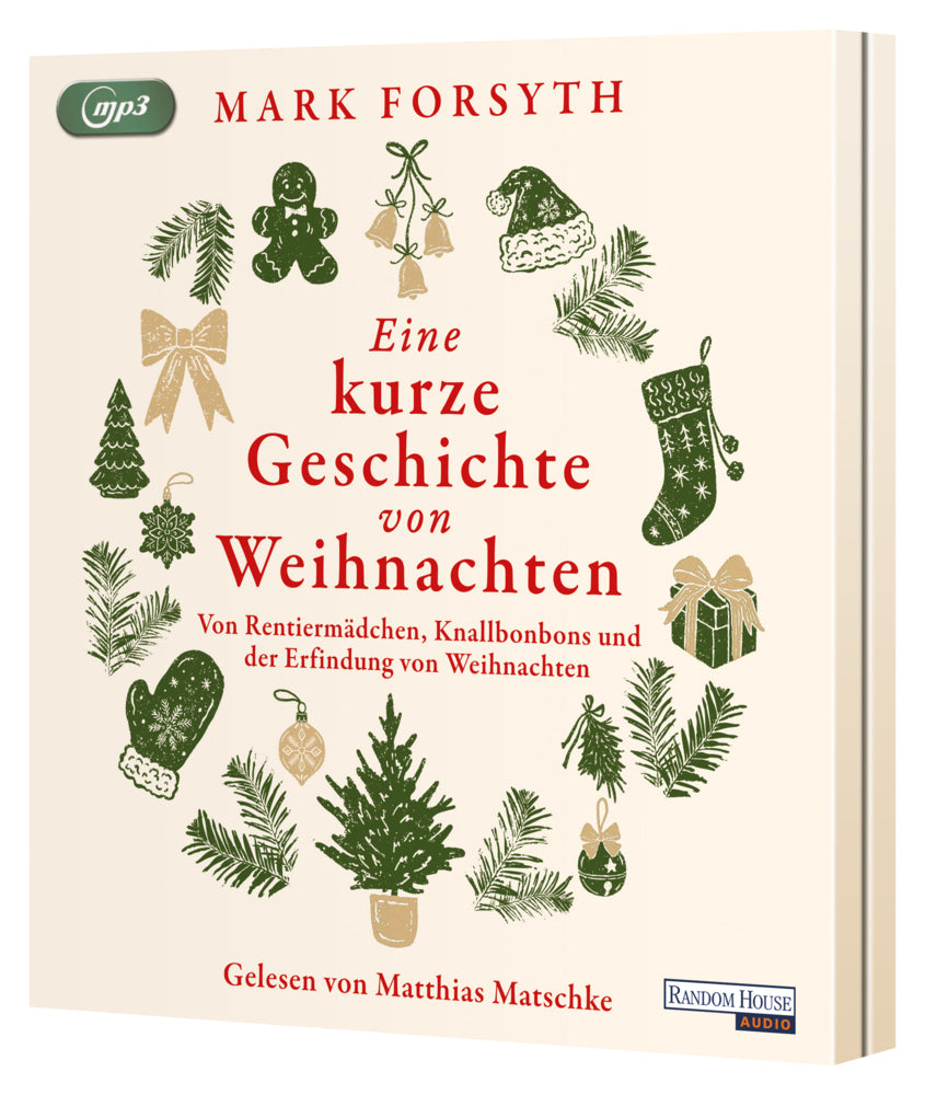 Eine kurze Geschichte von Weihnachten, 1 Audio-CD, 1 MP3 (Mark Forsyth)