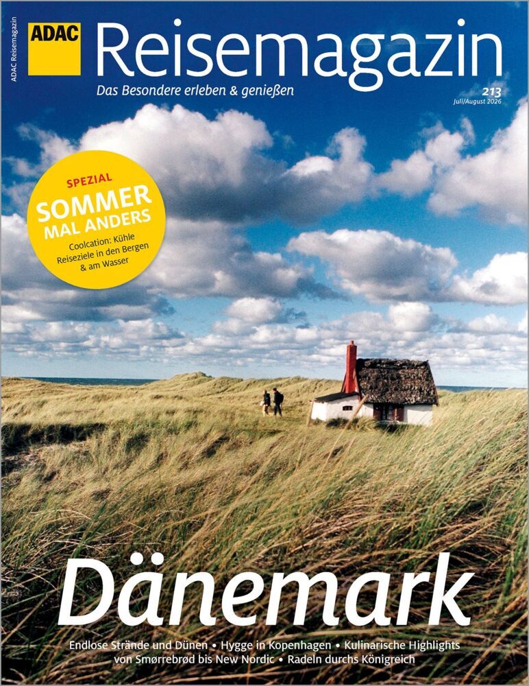 ADAC Reisemagazin mit Titelthema Dänemark (Motor Presse Stuttgart)