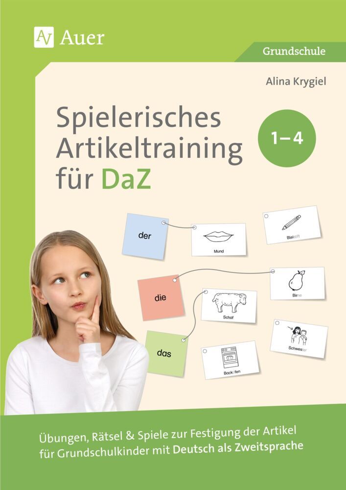 Spielerisches Artikeltraining für DaZ - Klasse 1-4 (Alina Krygiel)
