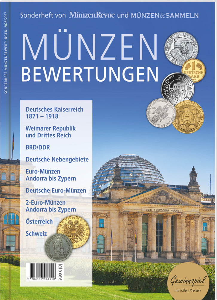 Münzenbewertungen Sonderheft 2026 (Michael Kurt Sonntag)