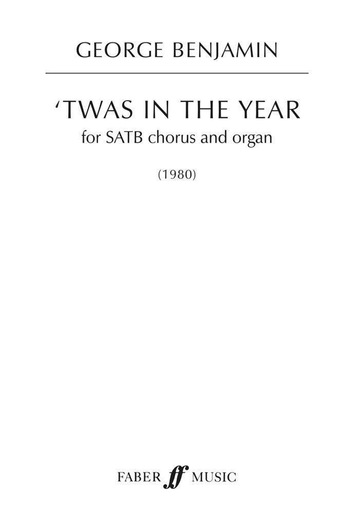 'Twas in the year