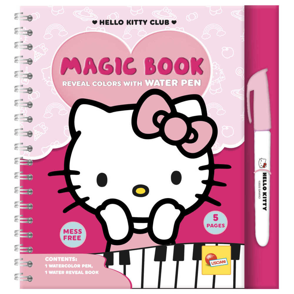 Hello Kitty Magisches Wassermalfarben-Buch In Display 8