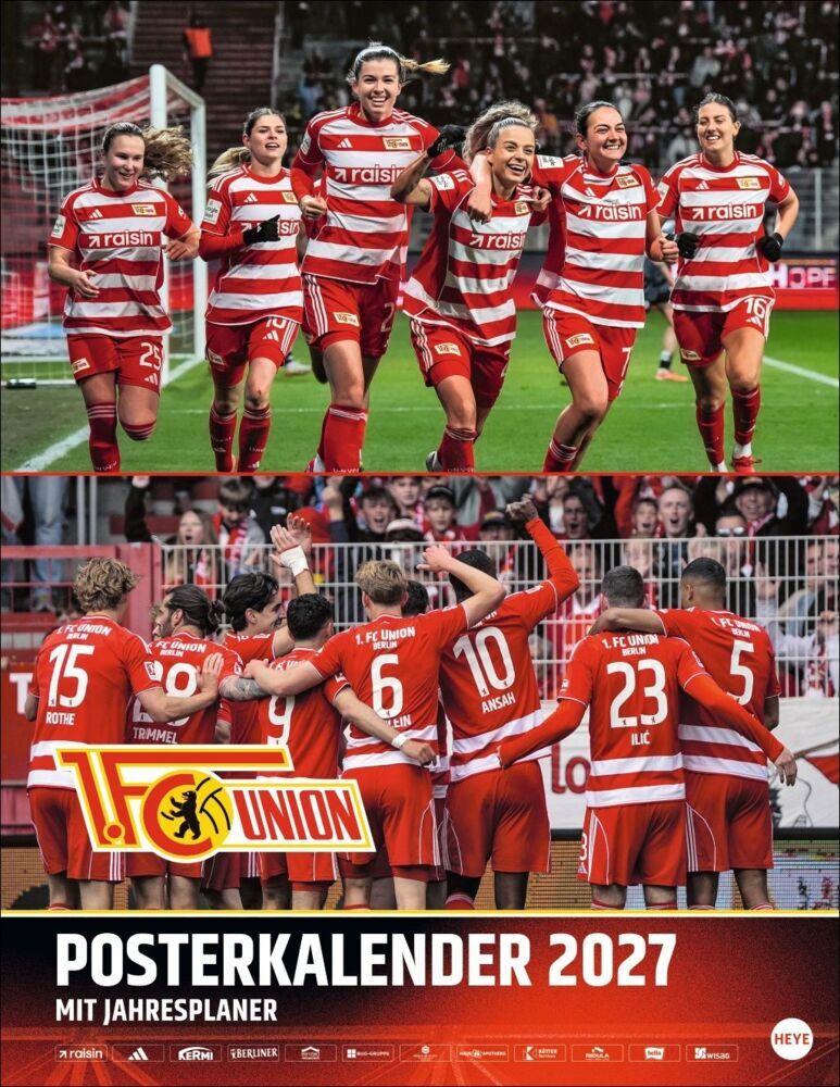 1. FC Union Berlin Posterkalender 2027