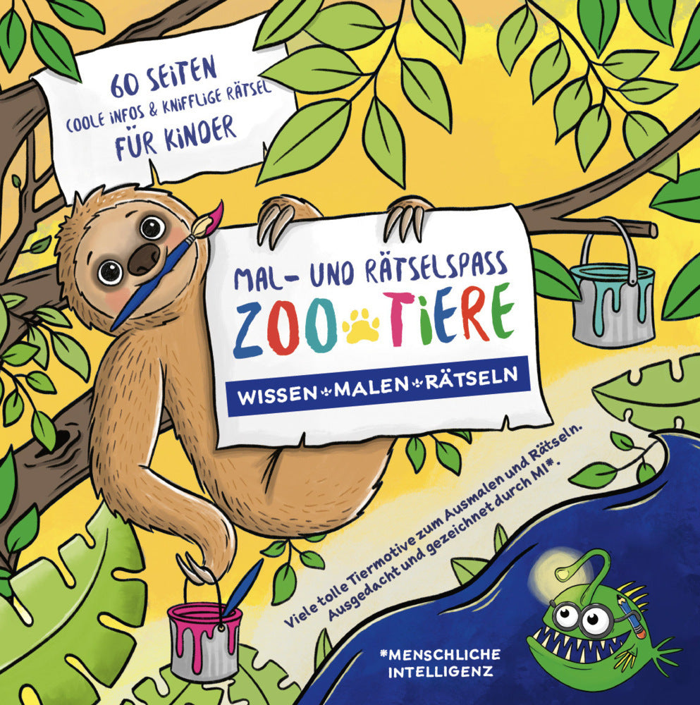 Mal- und Rätselspaß Zoo-Tiere (Anna Barth)