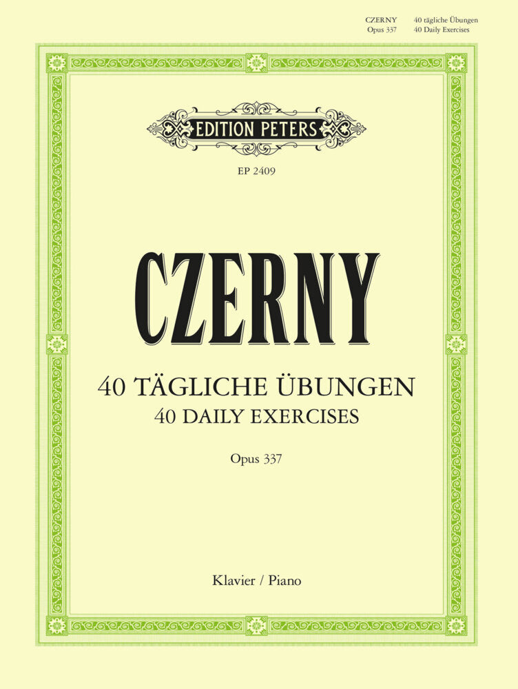 40 Daily Exercises Op.337 (Adolf Ruthardt)